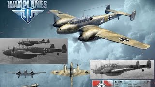 Bf- 110 E big,slow and nice ~World of Warplanes