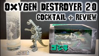 Oxygen Destroyer Cocktail 2.0 + Super7 ReAction Godzilla Skeleton Review!