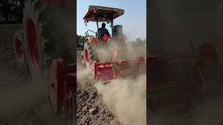 Mahindra yuvo tech Plus 575di Performance on Rotavator #rotavator #mahindratractor #shorts