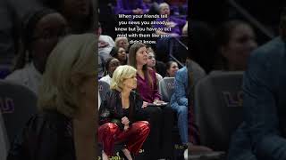 Kim Mulkey #LSU #womenempowerment #coach  doing her thing #reaction #watchit #tailoredtechnique