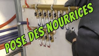 Installation des nourrices