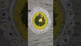 Happy diwali to all💐 #rangoli #ytshorts #diwali #diyasworld #ytshorts