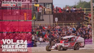 HEAT RACE:  Noah Mamo at Merrittville Speedway #mamoracing3n #vol524