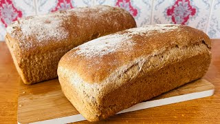 Bread with whole wheat flour. Хлеб с цельнозерновой муки.#bread #pão #хлеб