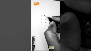 Step by step instructions to draw a rose flower from the dots #arttutorial #drawingtutorials