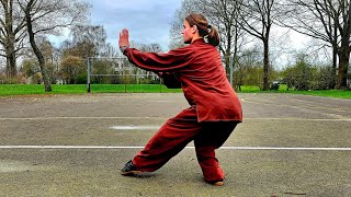 back: Chen Taijiquan 18 Form 陳式太極拳18式 Tai Chi Chuan He Yong Gan