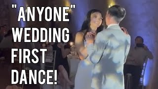 "ANYONE" JUSTIN BEIBER WEDDING FIRST DANCE! KRISTINE & CHRISTOPHER 9~16~23 🥰