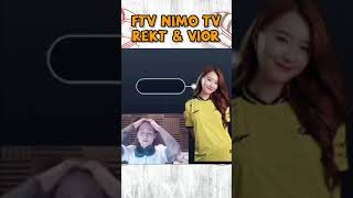 FTV NIMO TV EVOS REKT & ONIC VIOR || BUCIN GAME #shorts #mobilelegends #mlbb