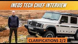 INEOS Tech Interview Clarifications, Part 2 of 2