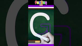 How to Write Letter G - Teaching Writing ABC for Preschool  Toddlers & Kids - FunDay Kid