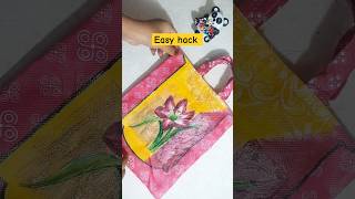 Bag painting ideas| #diy #shortvideo  #zufracreations