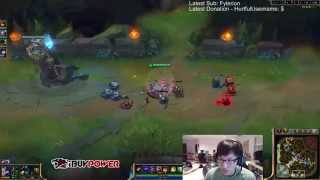 Doublelift Play Tristana vs Graves   League Of Legends Guide Full Game Play