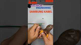 cara memyambung kabel #electrical #electricalengineering #wiring #technology #connection