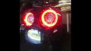 Valenti Jewel LED Tail Lamps on Knight Racer GTR