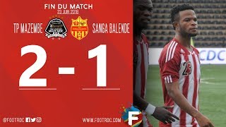 LINAFOOT – TP Mazembe vs Sanga Balende (2-1) : Tous les buts 23/06/2018