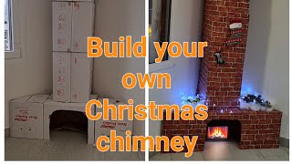 Baue deinen eigenen Weihnachtskamin / Build your own Christmas Fireplace