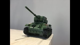 Stop Motion Build: 2702 COBI T-34-85 (1:48) | Stop-Motion