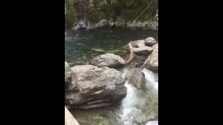 Bash Bish Falls in Mt. Washington, MA