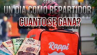 UN DIA SIENDO REPARTIDOR DE RAPPI - CUANTO SE GANA? - SERIE CAPITULO 2.