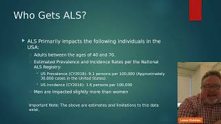 ALS 201: Who Gets ALS?