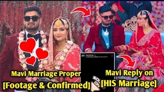 Mavi Married 💍CONFIRMED [Proper Footage], Mavi Reply on His Marriage 😍 CONGRATULATIONS MAVI PAAJI