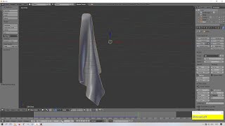 Blender 3D Tutorial - Basic Cloth Simulation