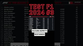 Test F1 2024- Ferrari chiude bene come gli altri anni