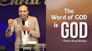 The Word of GOD is GOD (Excerpt) | Pastor Anand Abraham | 03rd March 2024