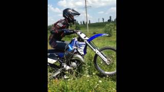 Прыжок Yamaha yz 125