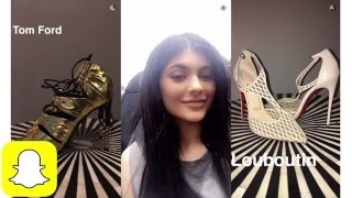 Kylie Jenner's SHOES OF THE DAY on Snapchat | Kylie Snaps