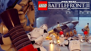 Destroying the clones as LEGO Battle Droids