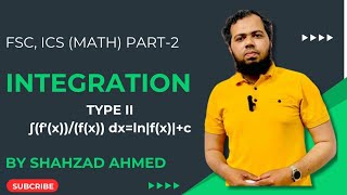 Special Type of integration by Shahzad Ahmed #2ndyearmath #integration #calculus #importantquestions