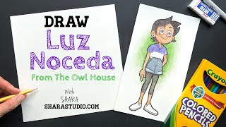 How to draw Luz Noceda