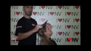 Yaniv Shalom (NV hair salon) show how to style your hair with BaByliss PRO conical BAB2280TTE