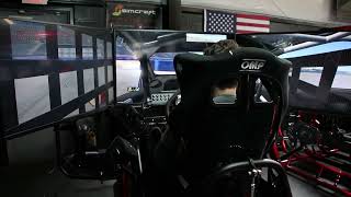 SimCraft APEX4 CT PRO in iRacing Daytona RallyCross in the Ford Fiesta