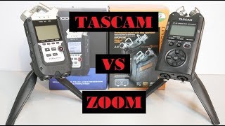 Tascam DR40 vs. ZOOM H4N Pro! Który lepszy??