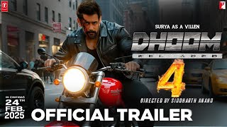 Dhoom 4 - Trailer | Shahrukh Khan |Surya | Ranbir K | Abhishek B | Salman K |   YRF |2025