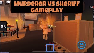 Murderer Vs Sheriff Random Gameplay