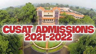 CUSAT ADMISSIONS STARTED FOR THE ACADEMIC YEAR 2021-22