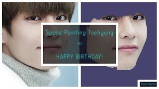 Speed painting Taehyung