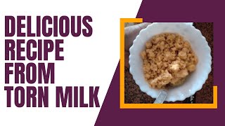 जब दूध फट जाए तो क्या करें/ torn milk recipe/फटे दूध से बनाएँ ये रेसिपी #homemitra