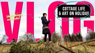 Cottage Life & Art on Holiday | STUDIO VLOG 78