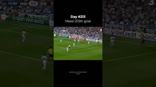 Day #213 | Messi 213th goal | Barcelona vs Real Madrid (4/27/2011)