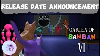 Garten Of Banban 6 - Release Date Announcement