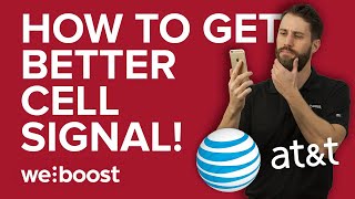 How to Improve & Boost Cell Phone Signal for AT&T | weBoost