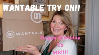 Wantable Unboxing And Try On!! For Over 50! Happy Birthday To Me!!!