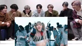 BTS Reaction LISA -'MONEY' Dance Performance Exclusive