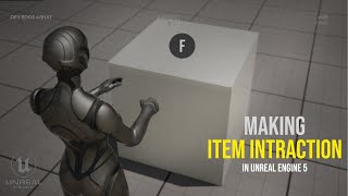 Unreal Engine Tutorial: Quick & Easy "ITEM INTERACTION" in Under 5 Minutes!