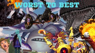 The Legend of Zelda Skyward Sword Bosses RANKED