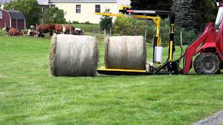 BLISS FARM WRAPPING HAY 2011